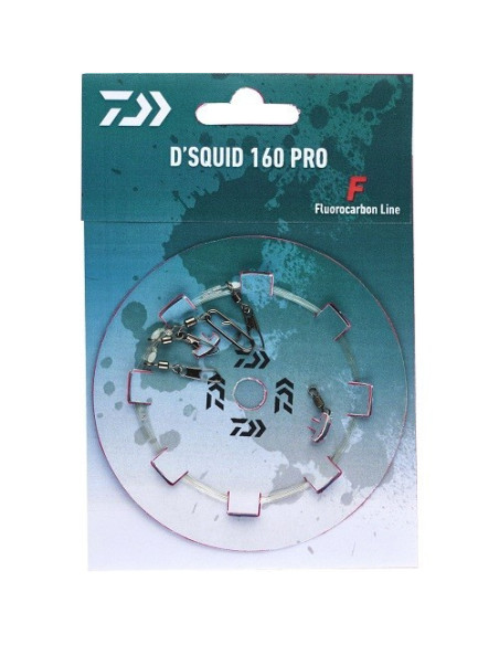 Montagem Daiwa D' Squid Pro 160